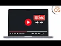 How to Skip 10 Seconds on Youtube Macbook