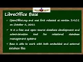 LibreOffice Base Creating Database Objects