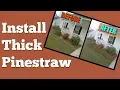 HOW TO LAY PINESTRAW LIKE A PRO ROLLED EDGE