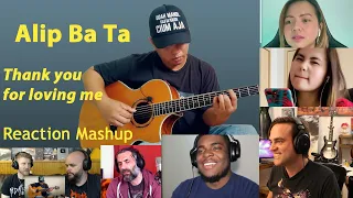 Download Kompilasi video Alip Ba Ta Reaction - Bon Jovi - Thank You For Loving Me (Fingerstyle guitar cover) MP3