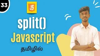 split Method In JavaScript Tamil JavaScript String Methods In Tamil