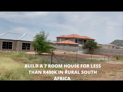 Download MP3 Build a 7 room house for less than R400K in rural South Africa