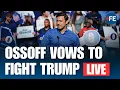 LIVE Jon Ossoff Unleashes Fiery Trump Attack At Atlanta Rally Our Government Made A Tool