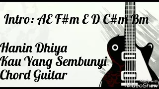 Download Hanin Dhiya - Kau Yang Sembunyi ( Lirik + Chord Gitar ) MP3