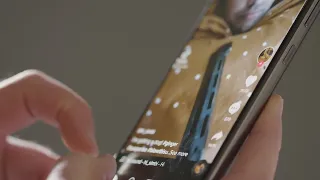 Close Up of Finger Scrolling on Tik Tok on a Phone Free Stock Footage Download Clips screen