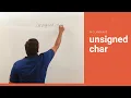 23 Unsigned char Data Type