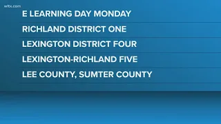 School closings or those that are e-learning