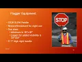 Flagging Operations on 2 lane Rural Roads Webinar