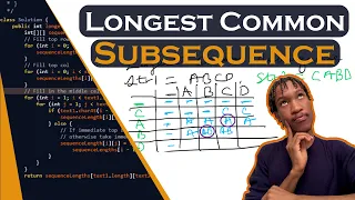 Longest Common Subsequence - LeetCode 1143 Dynamic Programming