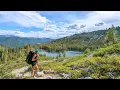 BACKPACKING ALONE - SHASTA TRINITY NATIONAL FOREST CASTLE CRAGS WILDERNESS