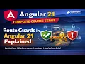 Route Guards in Angular 21 Routing in Angular Sahosoft