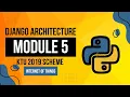 Explain Django Framework Django Architecture IOT MODULE 5 KTU 2019 SCHEME