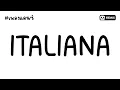 Lagu #เพลงแดนซ์ ITALIANA (กำลังฮิตในTikTok) | AA REMIX