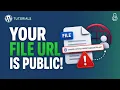 How To Hide WordPress Uploads URL