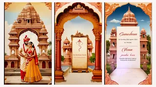 3D Wedding Invitation After Effects Template AfterFX Templates