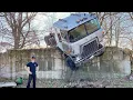 FRANK the Cabover drives off a 10ft wall Last Frank Ever