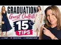 Graduation Guest Outfits 15 Do s Don ts for a Classy Look
