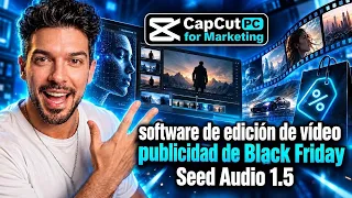 De una Imagen a una campaña completa para Black Friday | CapCut PC: software de edición de vídeo