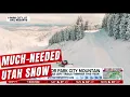 Utah ski resorts finally get a taste of snow amid worst winter weather drought in decades