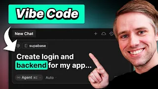 Vibe Coding your first real app with Cursor Add login with Supabase Next js