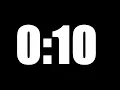 10 SECOND TIMER LOUD ALARM