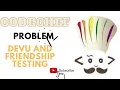 DEVU AND FRIENDSHIP TESTING SOLUTION YOUTUBE CODECHEF PROBLEM IN JAVA ARRAY PROBLEM YOUTUBE