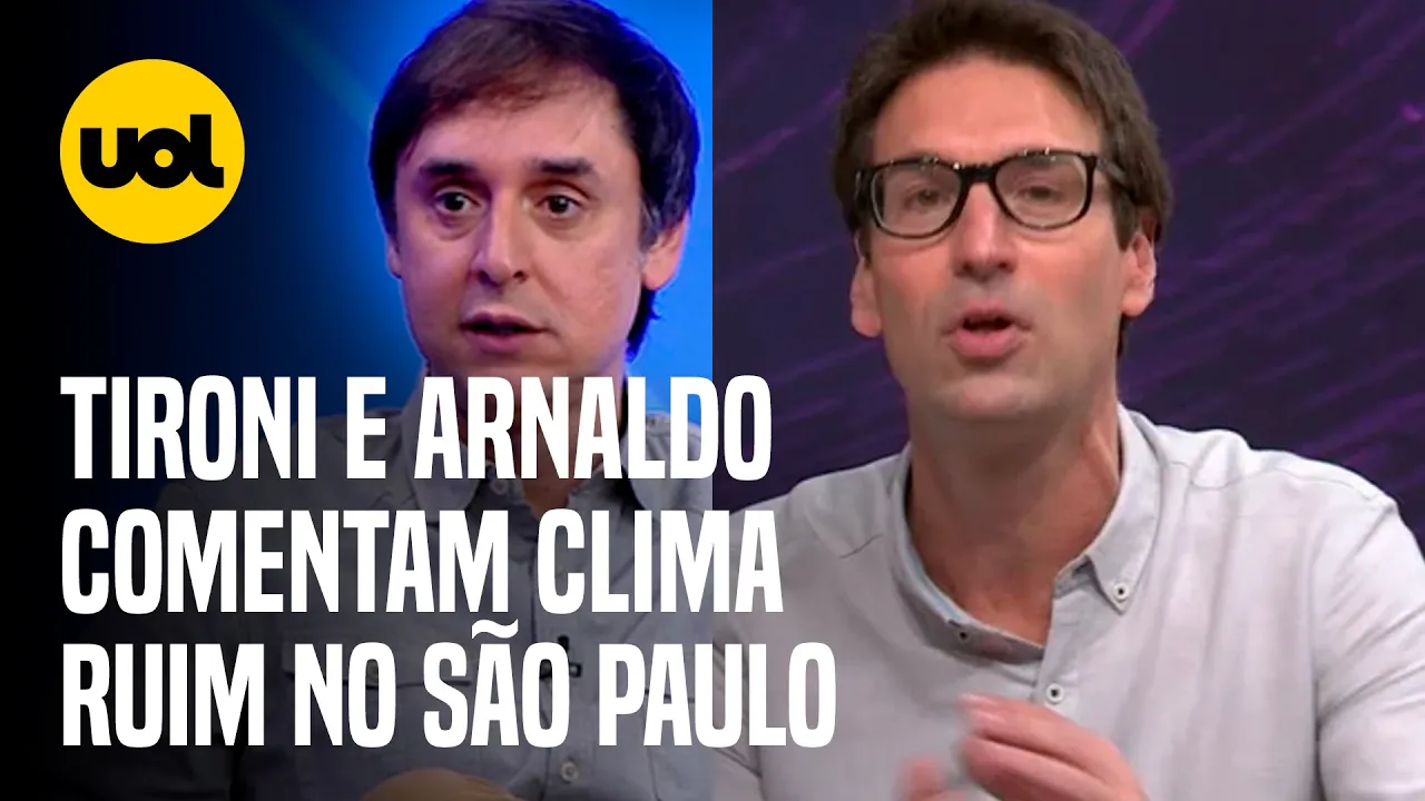 ???? Arnaldo e Tironi comentam AO VIVO situação do SÃO PAULO após derrota; Ramon interino na seleção?