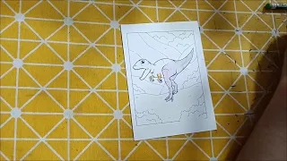 🦆💦 Cắt dán đàn vịt bơi trên hồ