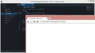 AngularJS Tutorial 2 Hello World
