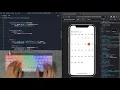 ASMR Programming - Coding IOS Iphone Calendar