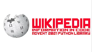 Load Wikipedia Pages from Python - Advent of Code Python libraries