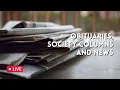 Obituaries Society Columns and News