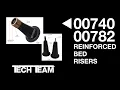 Tech Team 00740 00782 Reinforced Bed Risers