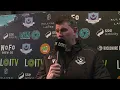 REACTION Kevin Doherty Post Match Drogheda United 2-3 Galway United