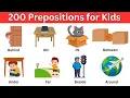 200 Prepositions for Kids Prepositions of Place in English Easy Fun English Learning