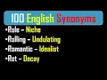 100 High Freqency Synonyms For All Competitive Exams Ppsc KPpsc NTS ETEA SSC GAT GRE