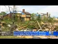 With Rain Coming Naperville Residents Cover Damaged Homes