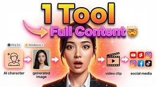 Create AI Characters & Videos with Kling 3.0 + NanoBanana 2 (Dzine AI Full Tutorial)