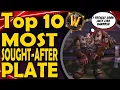 Top 10 Most Sought After Plate Transmogs
