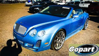 Copart Phoenix Walk Around And Touring Cars