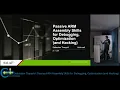 Sebastian Theophil Passive ARM Assembly Skills for Debugging Optimization and Hacking