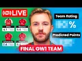 FPL GW1 DEADLINE STREAM WITH BIGMANBAKAR BEST RANK 1 290th Fantasy Premier League