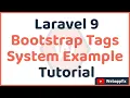 Laravel 9 Bootstrap Tags System Tutorial Bootstrap Tags System Tutorial Laravel Tags Tutorial