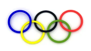 Draw an Olympic Symbol in Python using Turtle Python Turtle Graphics Design - 5