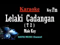 Download Lagu Lelaki Cadangan (Karaoke) T2 Nada pria/ cowok/ male key Fm