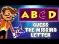 GUESS THE MISSING ALPHABET Educational Cartoons for Kids Captain Discovery
