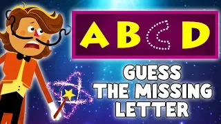 GUESS THE MISSING ALPHABET Educational Cartoons for Kids Captain Discovery