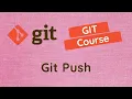36 Push the local repository Branch commits to the Github repository using git push command - GIT