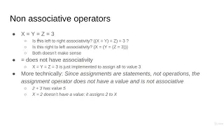 Operators Associativity Mastering 4 critical SKILLS using Python