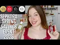 SEPHORA SPRING SAVINGS EVENT PERFUME RECOMMENDATIONS 2026 NEW PERFUMES AT SEPHORA